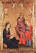 Simone Martini Christ Returning to his Parents oil on canvas